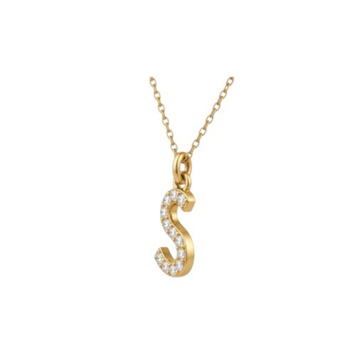 BOKSTAVSHÄNGE MED DIAMANT
