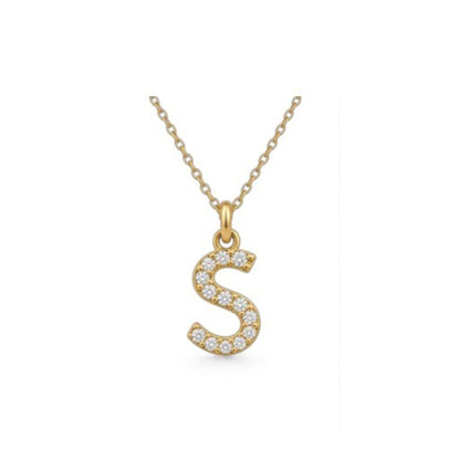 BOKSTAVSHÄNGE MED DIAMANT